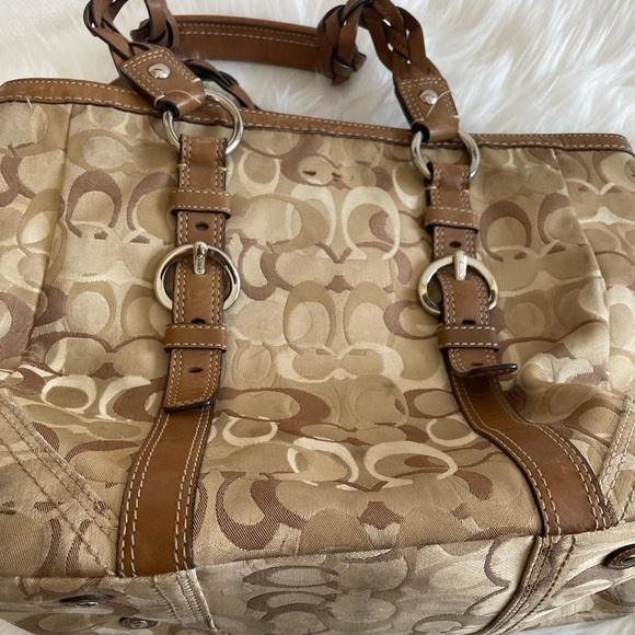 Coach Purse, Brown in Colors, Decent Condition - Picture 3 of 5